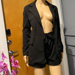 ‘Suit Me Up’ Suit with shorts & suit jacket.